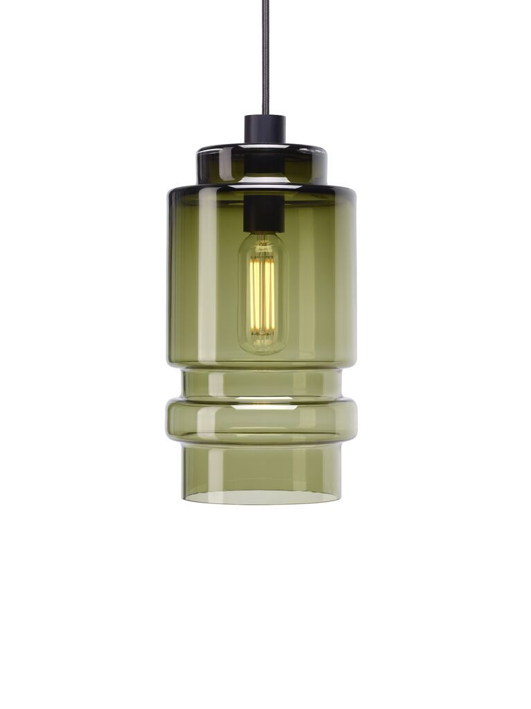 Aanhoudend terugvallen Gestreept Hollands Licht Axle Medium Hanglamp - Groen - online kopen | Light Matters