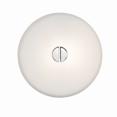 Flos Mini Button Wandlamp - Wit