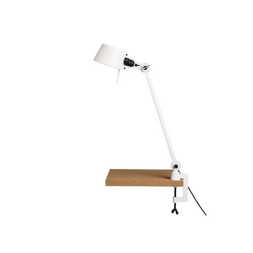 Tonone Bolt Desk 1 arm Bureaulamp met tafelklem - Wit