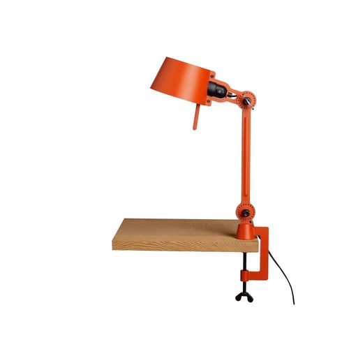 Tonone Bolt Desk 1 arm Small Bureaulamp met tafelklem Oranje