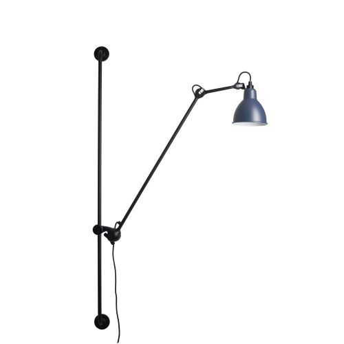 DCW Editions Lampe Gras N214 Round Wandlamp - Blauw