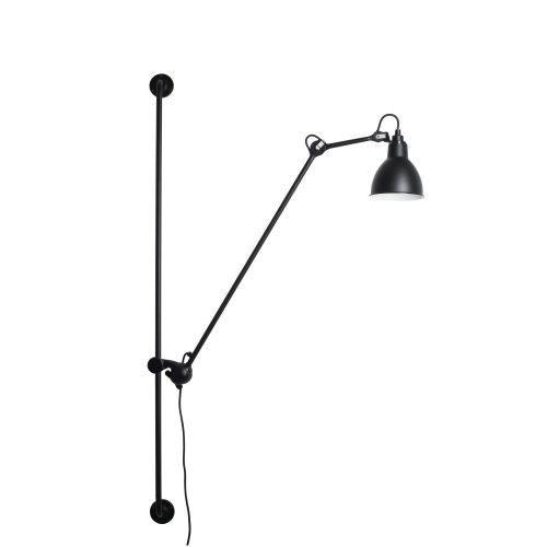 DCW Editions Lampe Gras N214 Round Wandlamp - Zwart