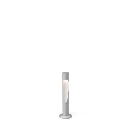 Louis Poulsen Flindt Garden Short Vloerlamp - 4000K Voetplaat met adapter - Aluminium