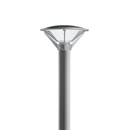 Louis Poulsen Kipp Bollard Vloerlamp - 3000K - Voetplaat - Geaard - Aluminium