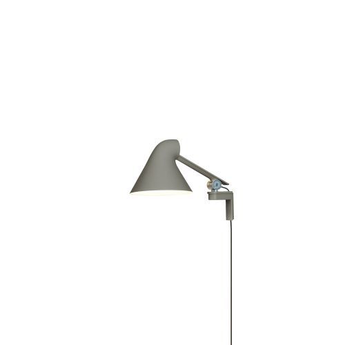 Louis Poulsen NJP Wall Short Wandlamp - 3000K - Donkergrijs