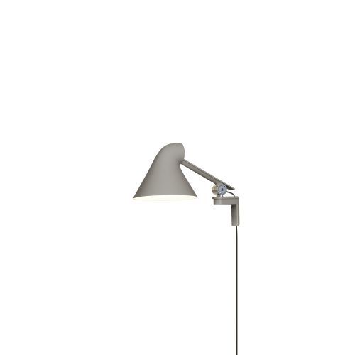 Louis Poulsen NJP Wall Short Wandlamp - 3000K - Lichtgrijs