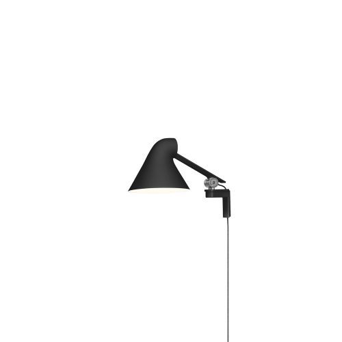 Louis Poulsen NJP Wall Short Wandlamp - 3000K - Zwart