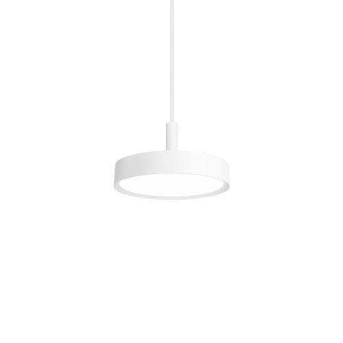 Louis Poulsen Slim Round 250 Suspended Hanglamp - 3000K 1254lm Dali - Opal - Wit