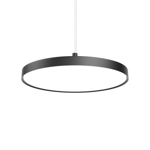 Louis Poulsen Slim Round 680 Suspended Hanglamp - 3000K 5861lm Dali - Opal - Zwart