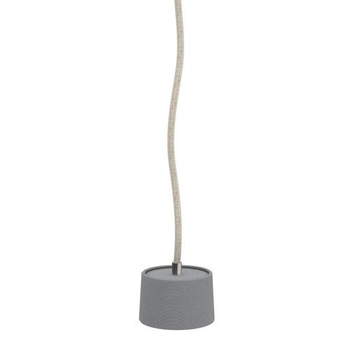 Ethimo Gaia Oplaadbare Hanglamp Teak Argento Grijs