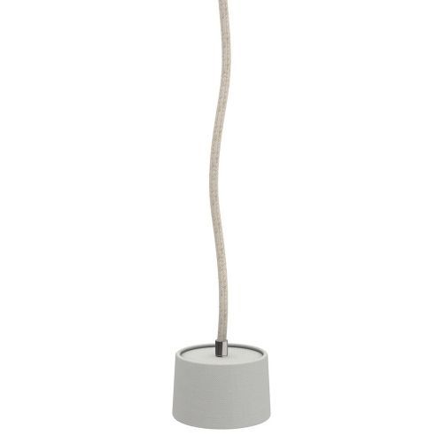 Ethimo Gaia Oplaadbare Hanglamp Teak Bianco Wit