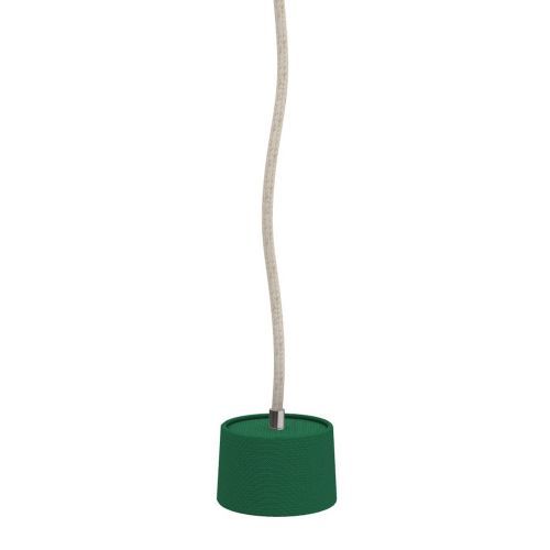 Ethimo Gaia Oplaadbare Hanglamp Teak Biliardo Groen