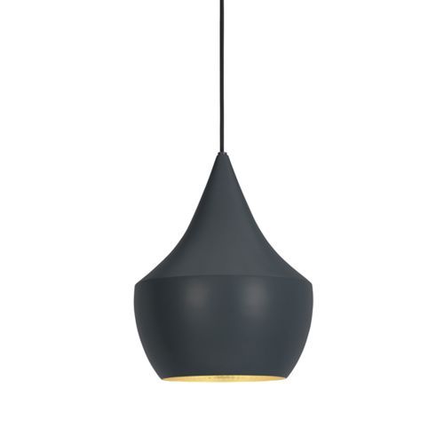 Tom Dixon Beat Fat LED Hanglamp Zwart