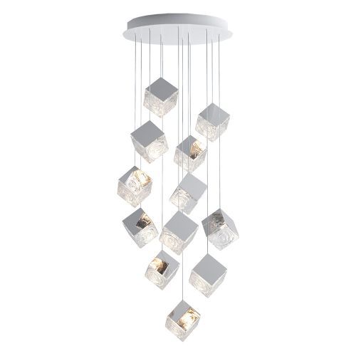 Bomma Pyrite 12 pcs Hanglamp Zilver