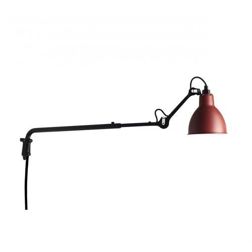 DCW Editions Lampe Gras N203 Round Wandlamp Rood