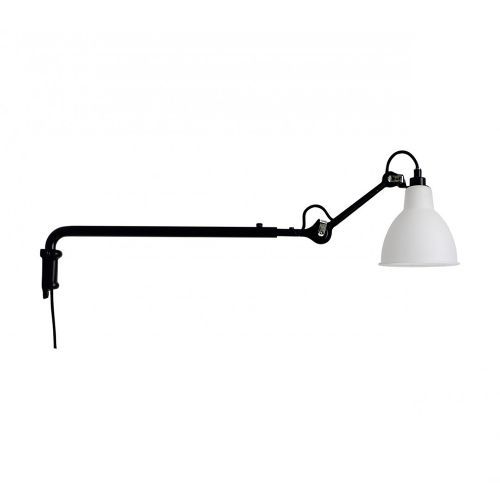 DCW Editions Lampe Gras N203 Round Wandlamp Wit glas