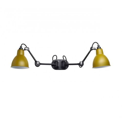 DCW Editions Lampe Gras N204 Double Round Wandlamp Geel