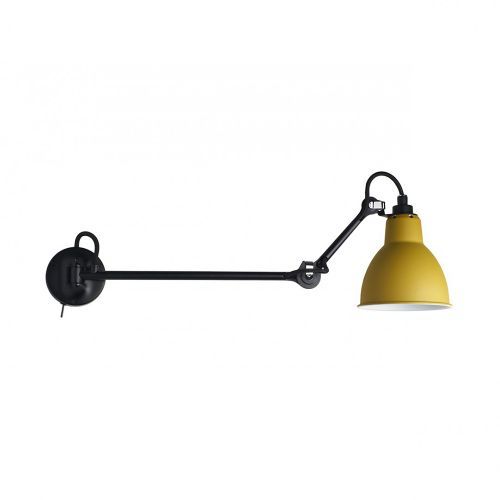 DCW Editions Lampe Gras N204 L 40 Round Wandlamp Geel