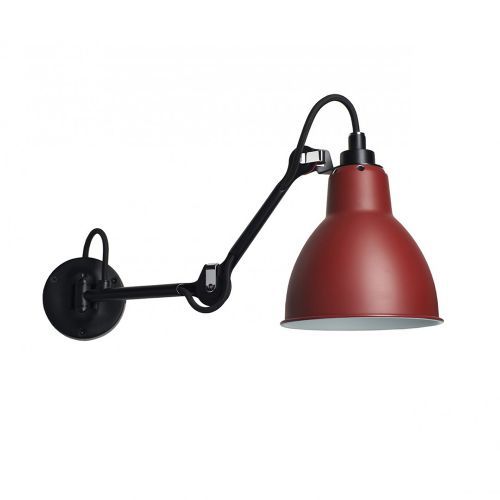 DCW Editions Lampe Gras N204 Round Wandlamp Rood