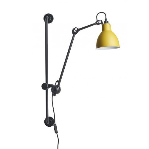 DCW Editions Lampe Gras N210 Round Wandlamp Geel