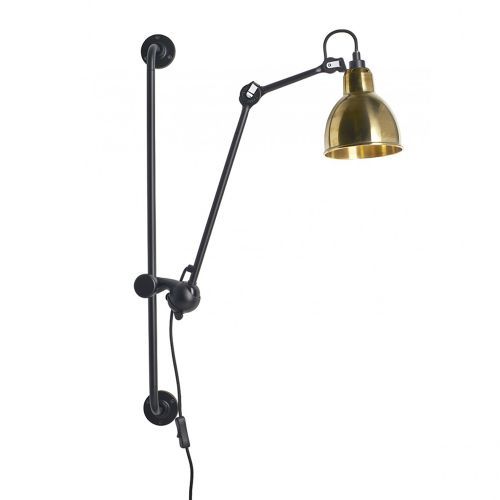 DCW Editions Lampe Gras N210 Round Wandlamp Messing