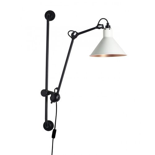 DCW Editions Lampe Gras N210 Conic Wandlamp - Wit/koper