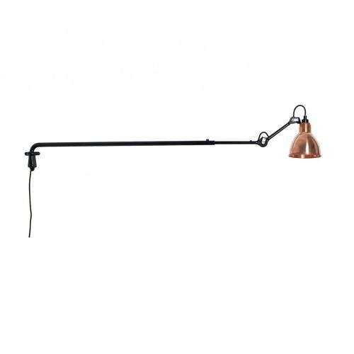 DCW Editions Lampe Gras N213 Round Wandlamp Rauw koper