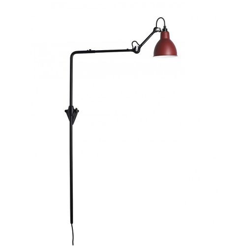 DCW Editions Lampe Gras N216 Round Wandlamp Rood