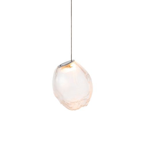 Bocci 73.1V Random Hanglamp - Transparant - 7 mm plafondkapje