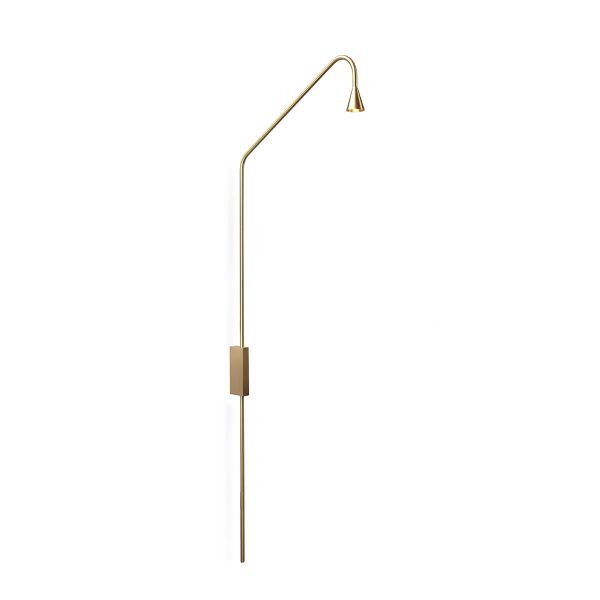 Trizo21 Austere-Wall Wandlamp Goud Wandmontage