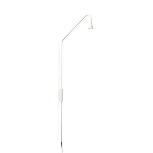 Trizo21 Austere-Wall Wandlamp Wit Met stekker & dimmer