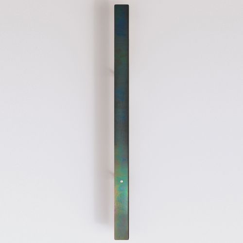 Anour Divar Wandlamp 100 cm Donker opaal chroom