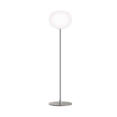 Flos Glo-ball F1 Vloerlamp Zilver