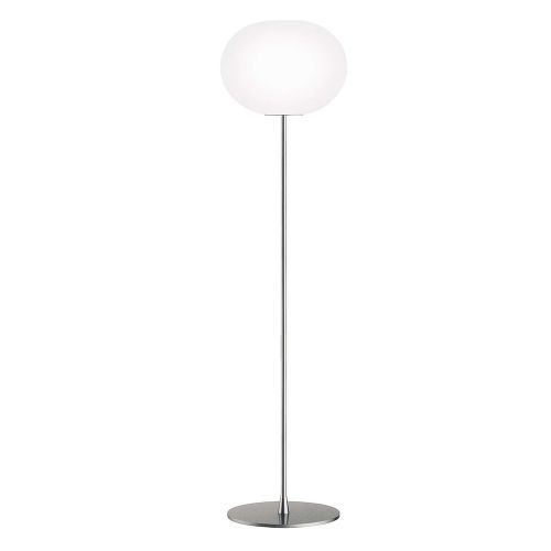 Flos Glo-ball F3 Vloerlamp Zilver