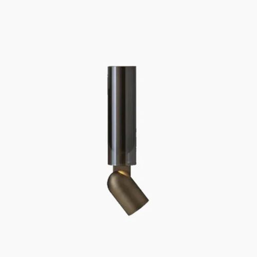 Penta Clash Adjustable Wandlamp - Geborsteld Brons