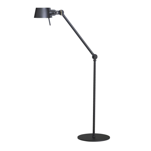 Tonone Bolt 1 arm Vloerlamp - Dimmer - Zwart
