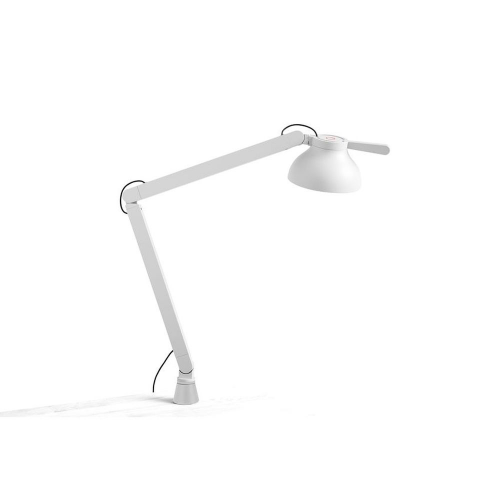 Hay PC Double arm Bureaulamp met tafelbevestiging - Grijs