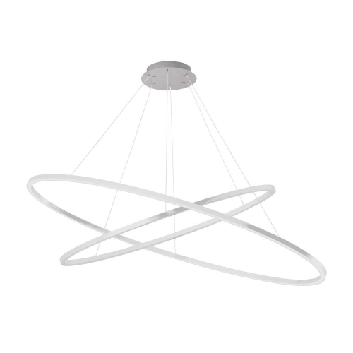 Nemo Ellisse Double Hanglamp Wit