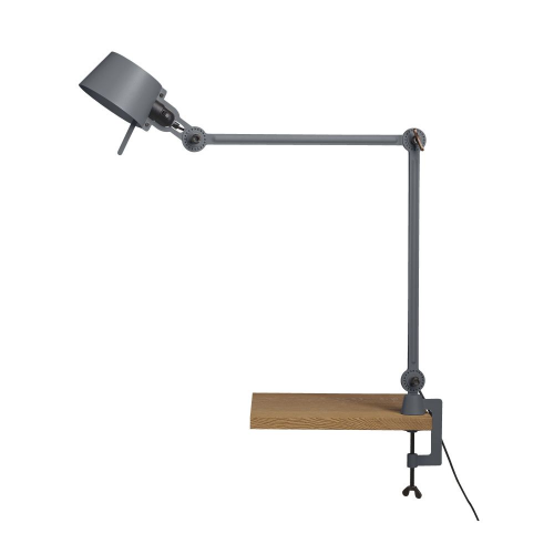 Tonone Bolt Desk 2 arm Bureaulamp met tafelklem Grijs
