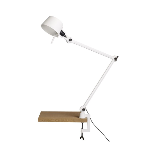 Tonone Bolt Desk 2 arm Bureaulamp met tafelklem Wit