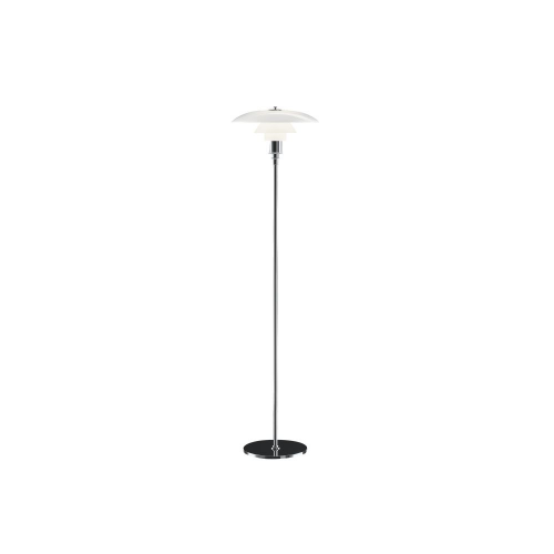 Vloerlamp PH 3Â½-2Â½ Chroom 130xÃ�33 Louis Poulsen