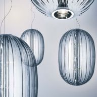 Foscarini Plass Grande LED Hanglamp - Grijs
