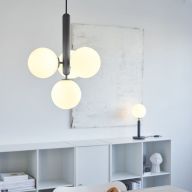 Nuura Miira 4 Hanglamp - Grijs - Wit