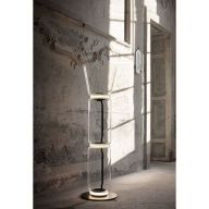Flos Noctambule Vloerlamp - 2 High Cylinders - Cone
