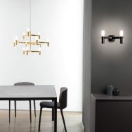 Nemo Crown Minor Kroonluchter - Wit
