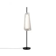 Pulpo Bent One Vloerlamp - Transparant - Zwart