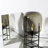 Pulpo Oda Small Vloerlamp - Grijs - Zwart