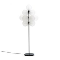 Pulpo Stellar Grape Big Vloerlamp - Transparant - Zwart