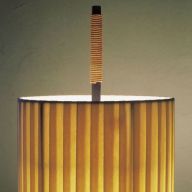 Santa & Cole Dorica Vloerlamp - Bruin