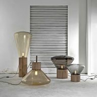 Brokis Muffin 3A Vloerlamp - Zwart - Rookgrijs